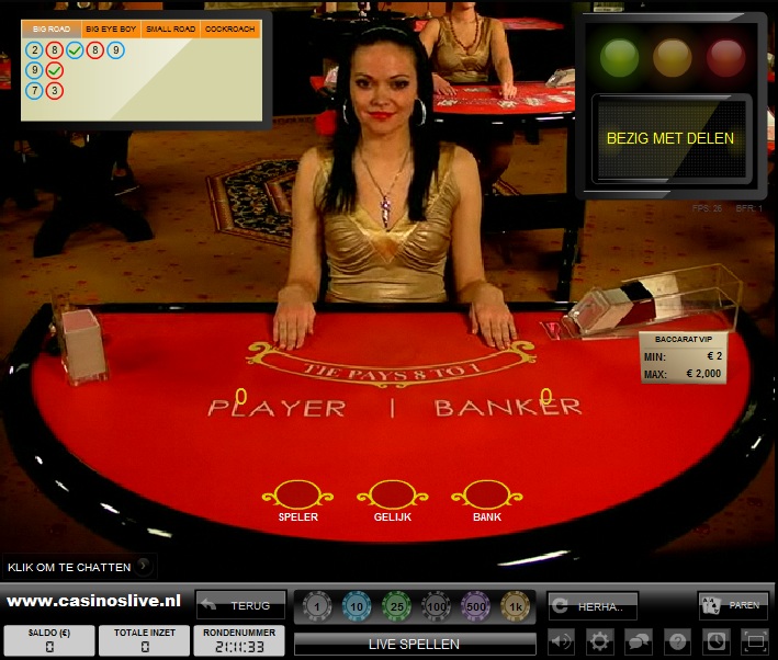 Kroon Live Baccarat